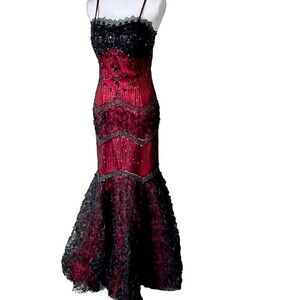 Vintage Gothic Prom Dress